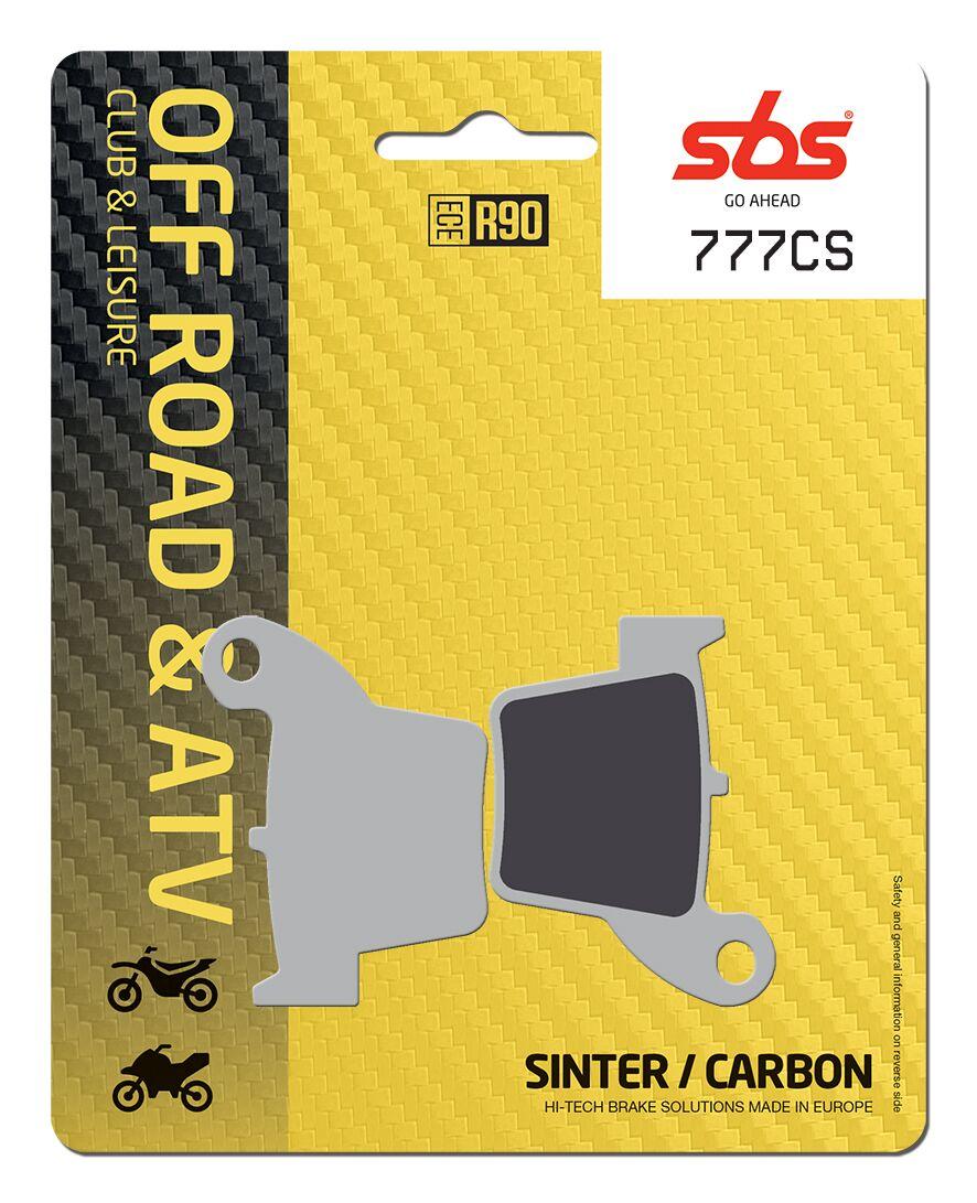 SBS CS Carbon Rear Brake Pads For Honda CR125 2002-2007