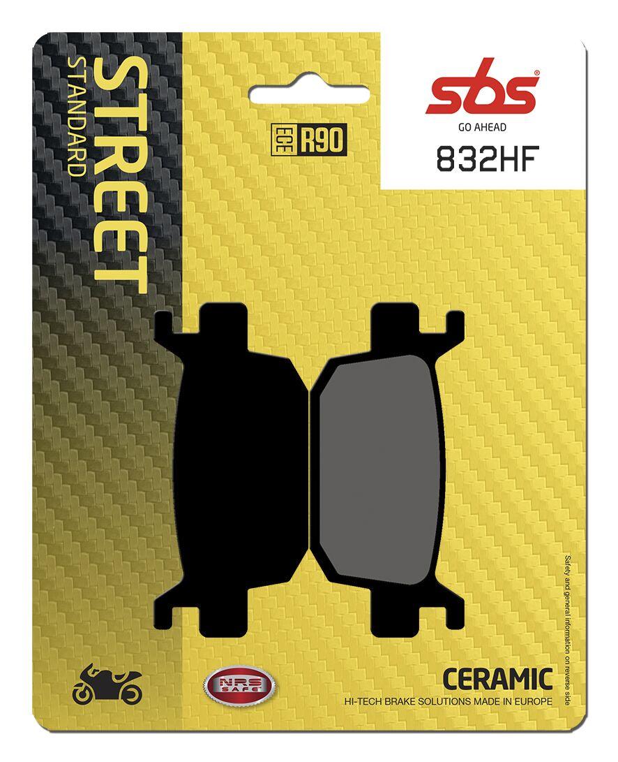 SBS HF Street Ceramic Organic Rear Brake Pads For Benelli 402S 2018