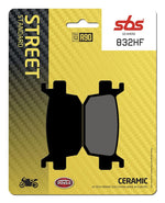 SBS HF Street Ceramic Organic Rear Brake Pads For Benelli 402S 2018