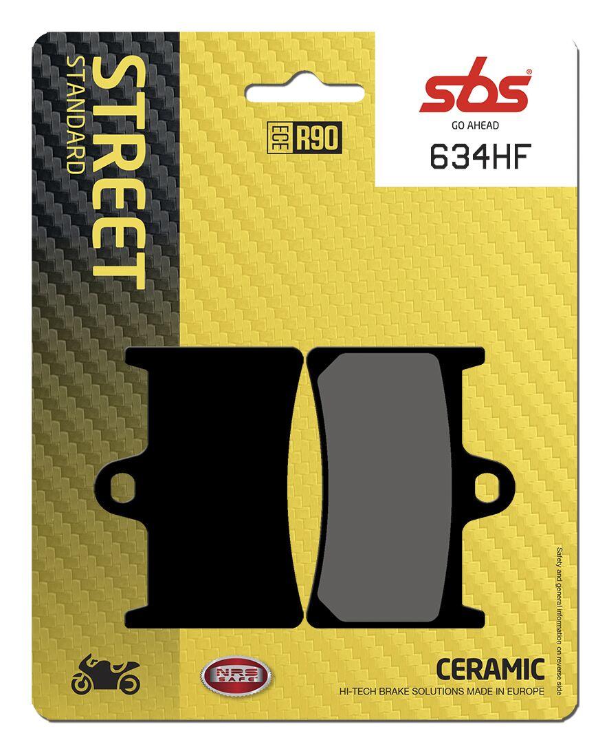 SBS HF Street Ceramic Organic Front Brake Pads For Yamaha BT 1100 2002-2006