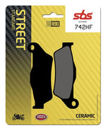 SBS HF Street Ceramic Organic Rear Brake Pads For BMW K 1200 R 2005-2008