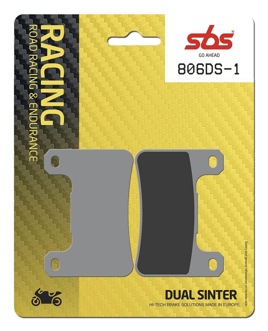 SBS DS Dual Sintered Front Brake Pads For Suzuki GSX1300R 2008-2012