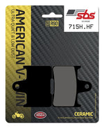 SBS HHF Street Ceramic Organic Rear Brake Pads For Harley Davidson XL 1200 C 2014-2019