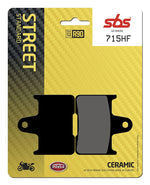 SBS HF Street Ceramic Organic Rear Brake Pads For Kawasaki GTR 1400 2008-2011