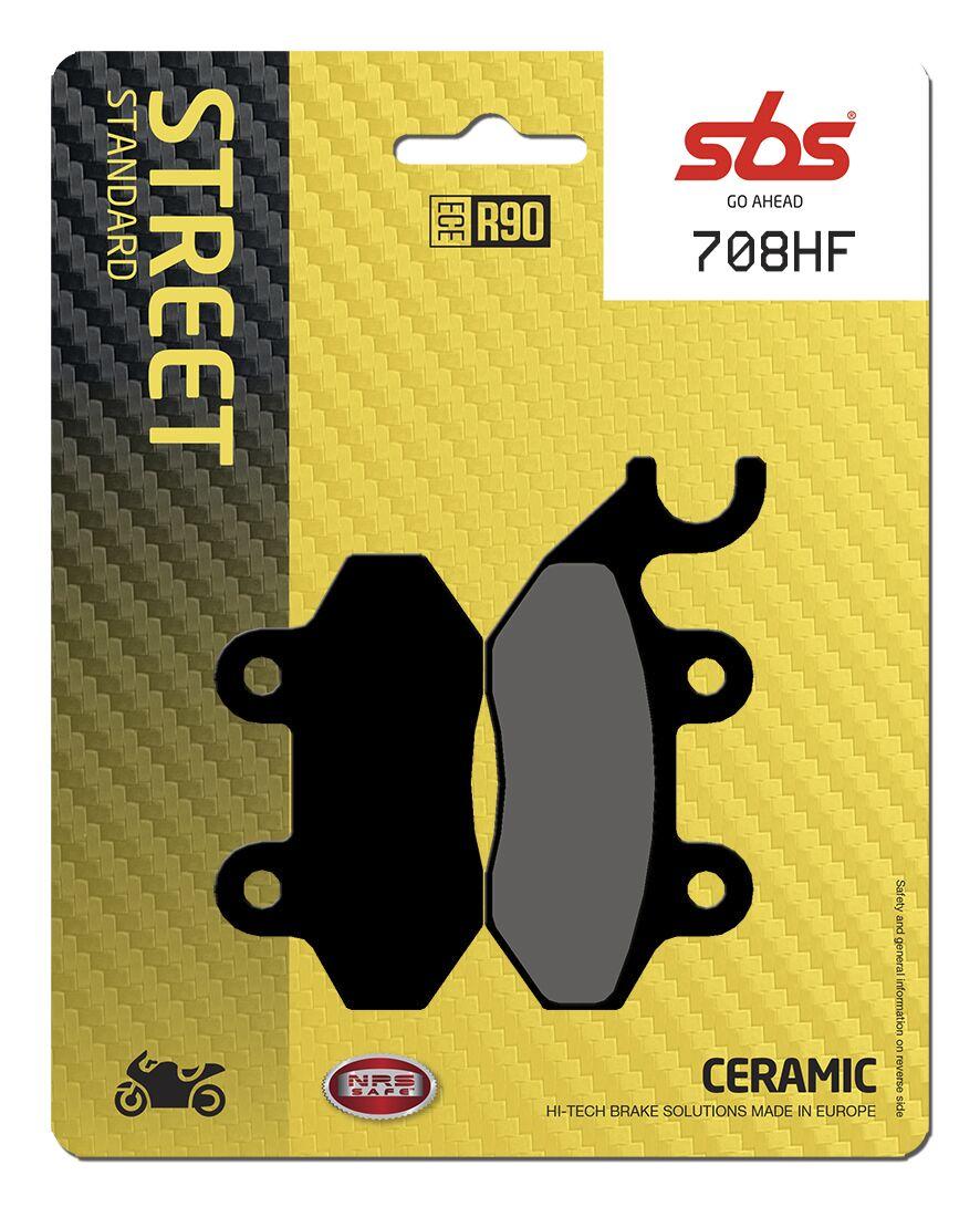 SBS HF Street Ceramic Organic Brake Pads For Sym Attila 125 1999-2000