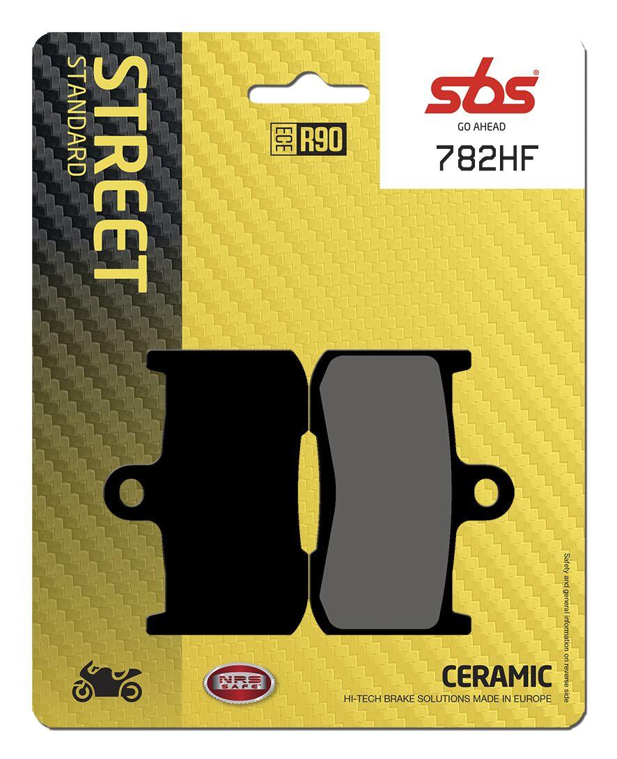 SBS HF Street Ceramic Organic Front Brake Pads For Triumph Daytona 675 2006-2008