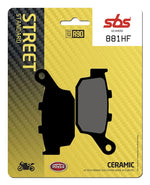 SBS HF Street Ceramic Organic Rear Brake Pads For Honda CB500 F 2013-2021