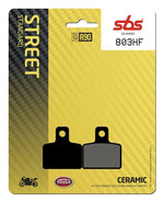 SBS HF Street Ceramic Organic Rear Brake Pads For Jotagas JT 125 2014-2017