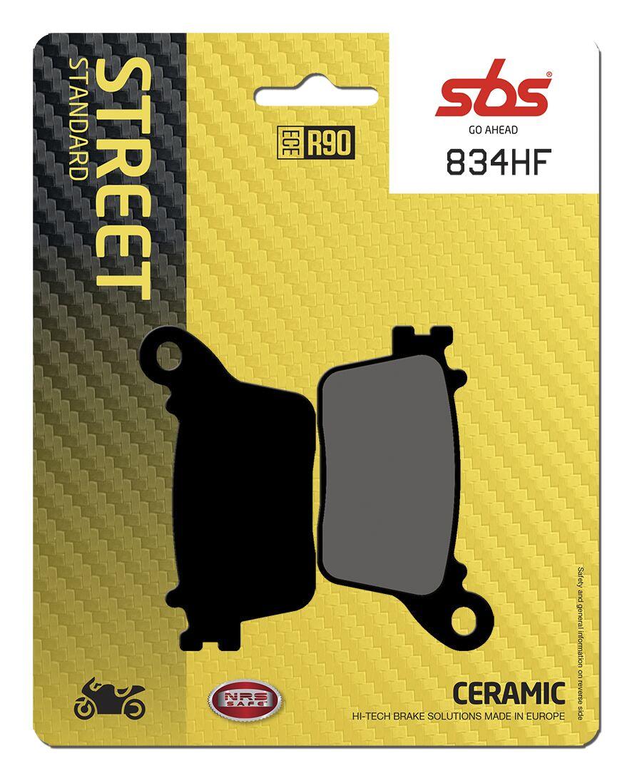 SBS HF Street Ceramic Organic Rear Brake Pads For Honda CB600F 2006-2012
