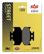 SBS HF Street Ceramic Organic Rear Brake Pads For Yamaha DT 125 X 2005-2006