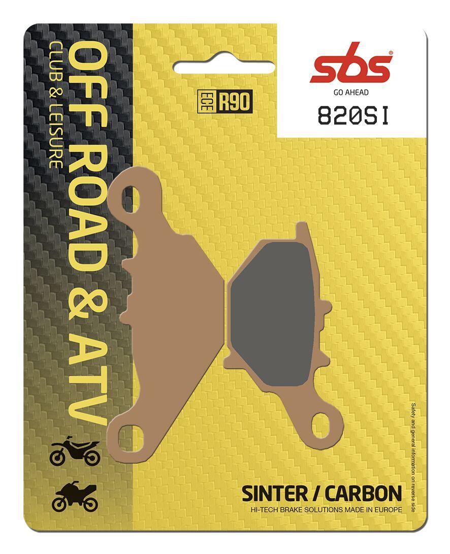SBS SI Sintered Rear Brake Pads For Suzuki RM85 Small Wheel 2005-2018