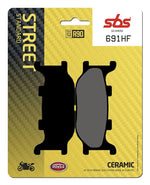 SBS HF Street Ceramic Organic Front Brake Pads For Yamaha FZ6 600 N 2004-2008
