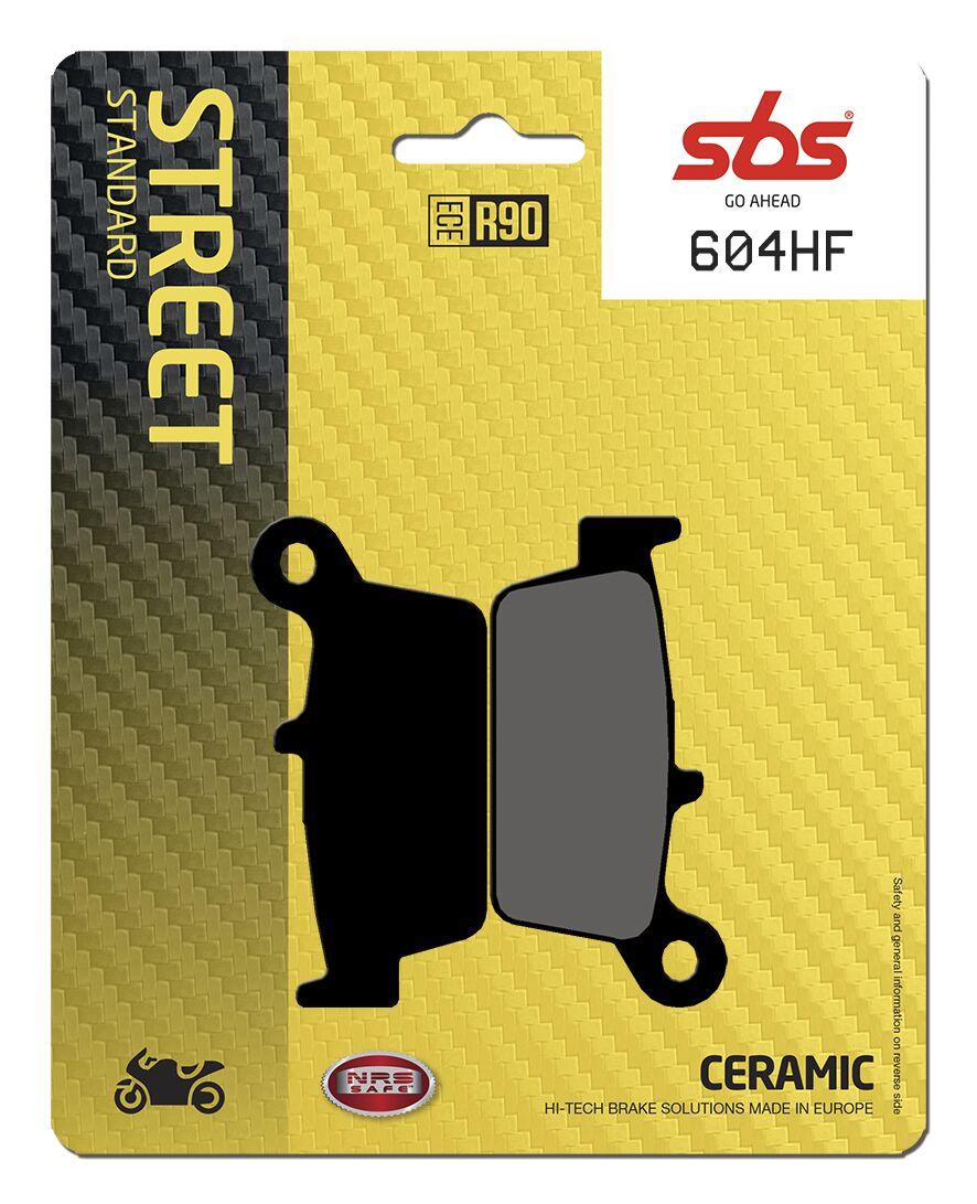 SBS HF Street Ceramic Organic Rear Brake Pads For HM Moto CRE 50 2006-2013