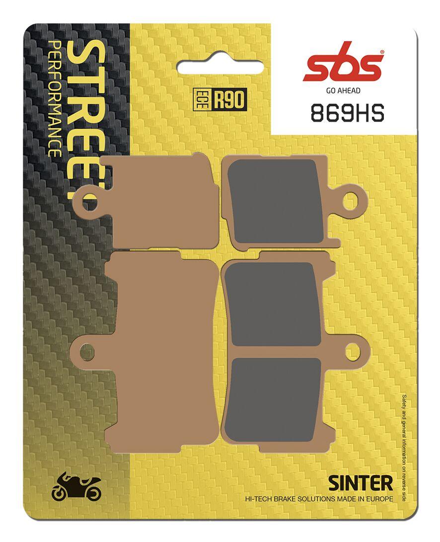 SBS HS Street Excel Sintered Front Brake Pads For Honda VFR 1200 F 2010-2016
