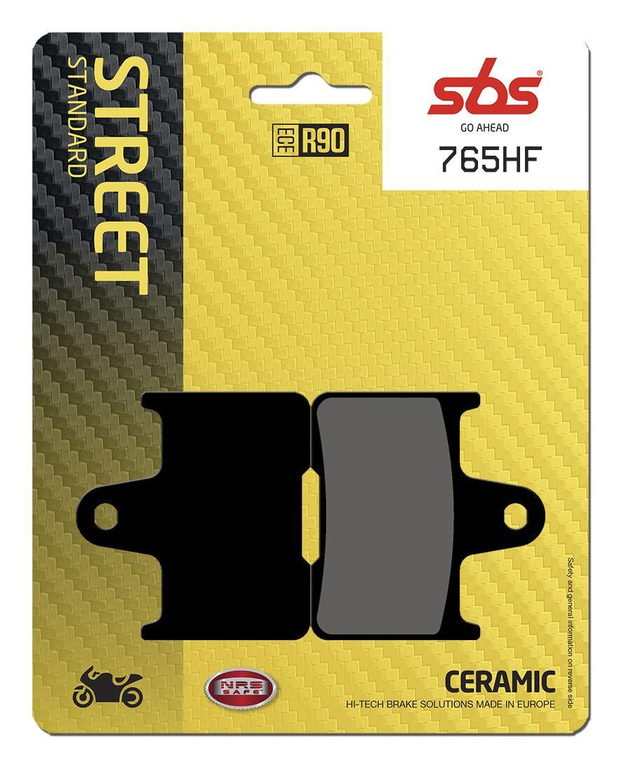 SBS HF Street Ceramic Organic Rear Brake Pads For Suzuki GSF 650 2005