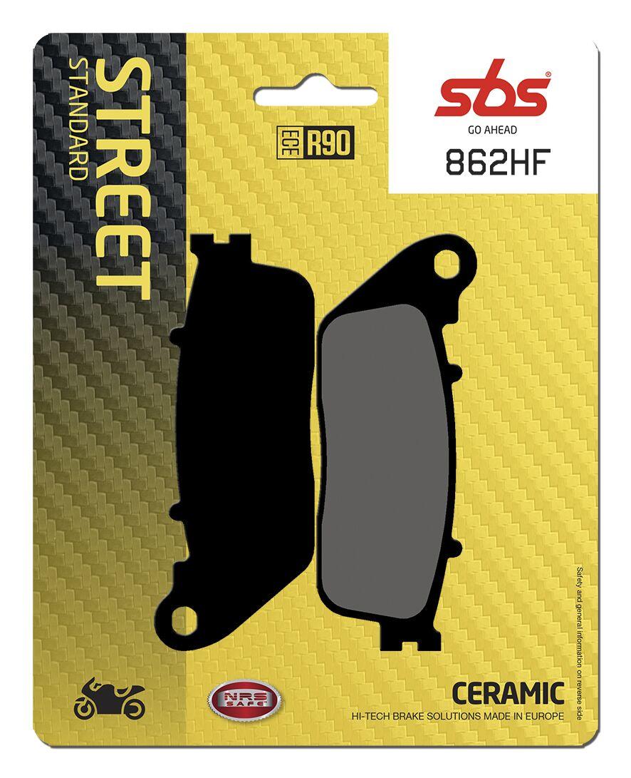 SBS HF Street Ceramic Organic Rear Brake Pads For Honda CB1000R 2008-2017