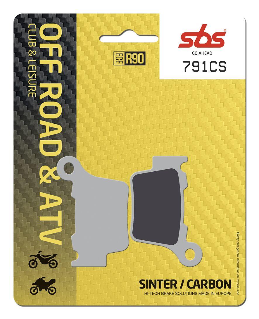 SBS CS Carbon Rear Brake Pads For Husqvarna CR125 2005-2013