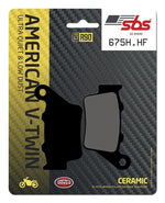 SBS HF Street Ceramic Organic Rear Brake Pads For Harley Davidson RA 1250 2021-2022