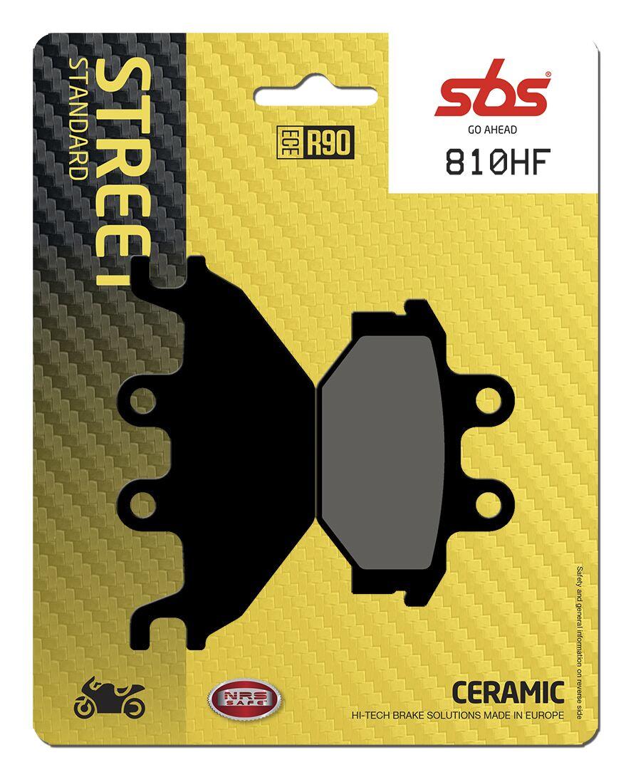 SBS HF Street Ceramic Organic Front Brake Pads For Arctic Cat Textron 250 2X4 2006-2007