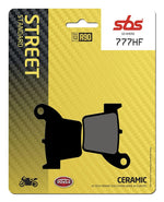 SBS HF Street Ceramic Organic Rear Brake Pads For Megelli Sport 125 R 2009-2010