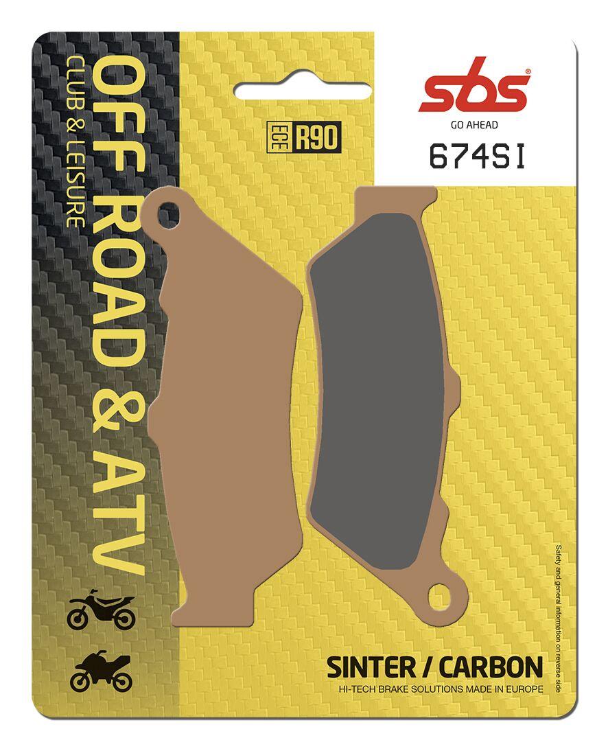 SBS SI Sintered Front Brake Pads For KTM Rally 450 2011-2022