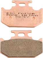 EBC Long-Life Sintered "R" Brake Pads For Suzuki DR250 1990-1993 Rear