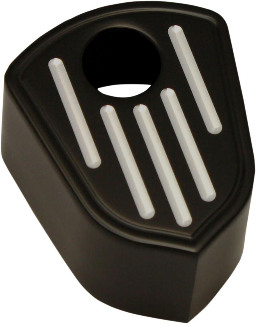 Pro-One Ball-Milled Ignition Switch Cover For Harley Davidson FLHT 1584 2007-2010 - Black