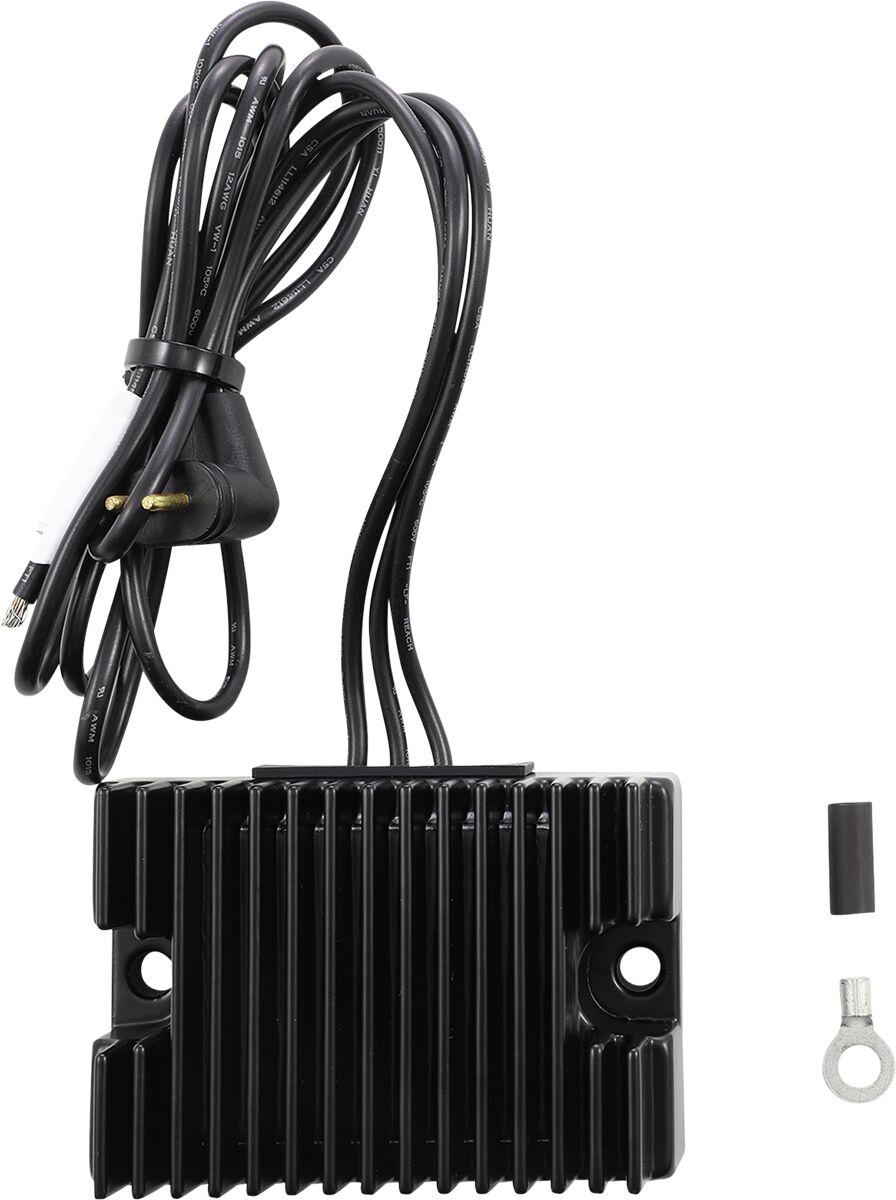 Drag Specialties Premium Voltage Regulator For Harley Davidson FLST 1340 1987-1988 - Black