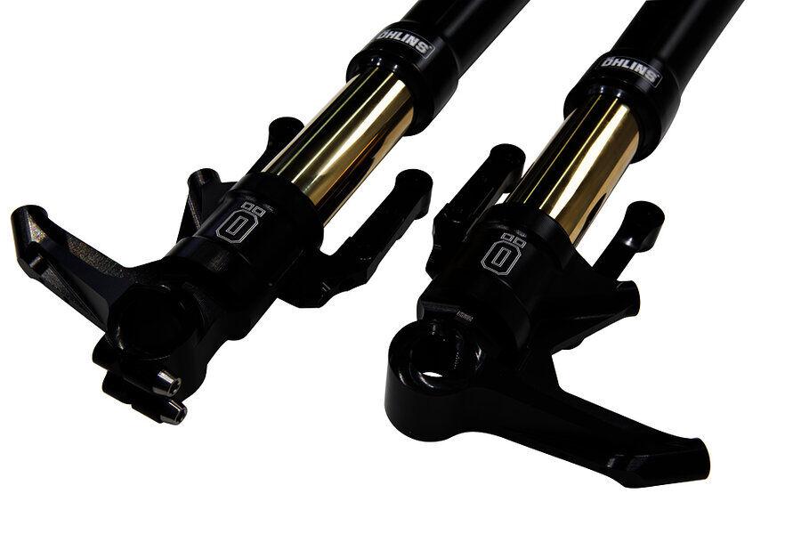 Ohlins HD CVO Forks For Harley Davidson FLHXSE 1977 ABS Front - Black