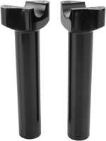 Drag Specialties Forged Aluminium Handlebar Riser 16.5 cm Rise - Black