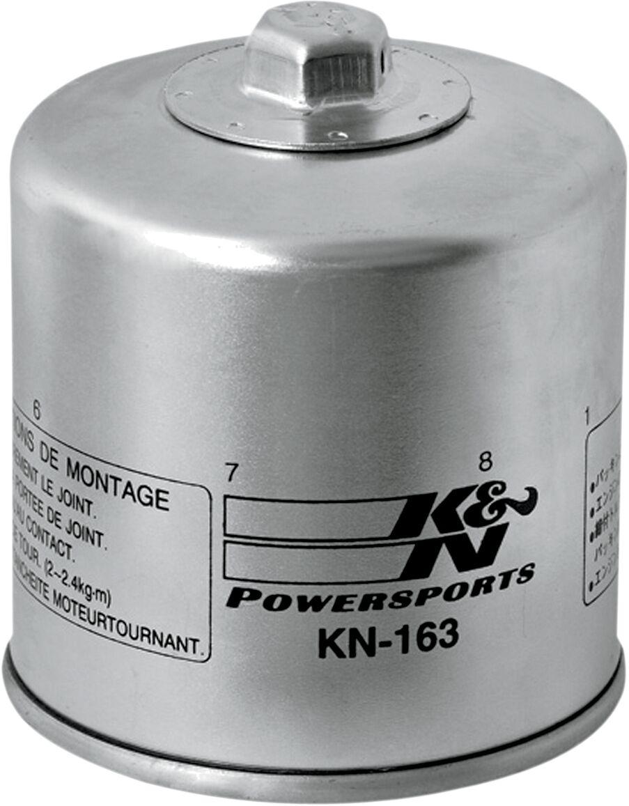 K&N Performance Oil Filter For BMW K 100 1982-1990 - Chrome