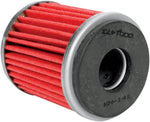 K&N Performance Oil Filter For HM Moto City 125 2012-2013 - Red Silver