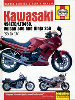 Haynes Repair Manual For Kawasaki EN450 1985-1990