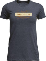 Thor Womens Adult Womens Mind Control T-Shirt - Navy