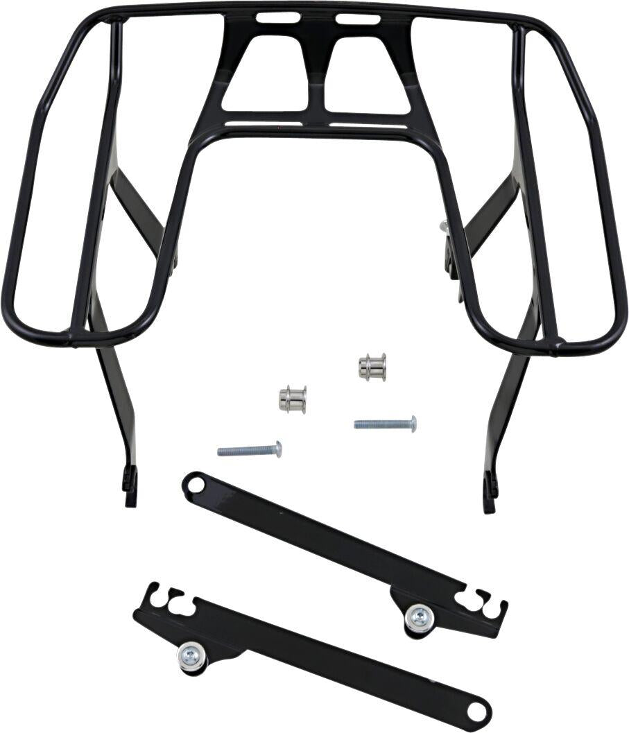 Cobra Big Ass Detachable Wrap Around Rack For Harley Davidson FLD 1690 2012-2013 - Black