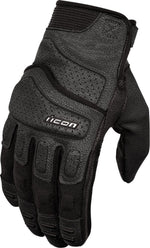 Icon Womens Superduty3 Gloves - Black