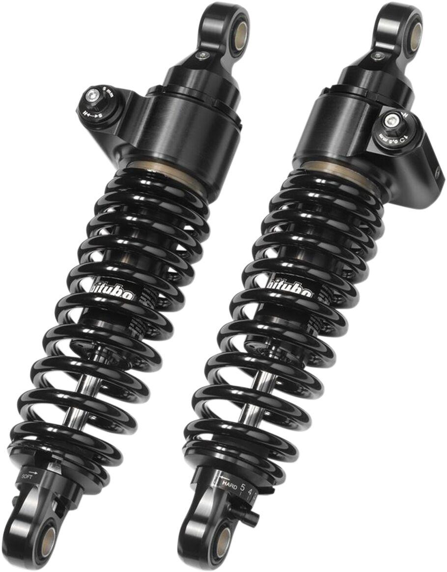 Bitubo WME Series Shocks 12" For Harley Davidson FXDB 1584 2007-2013 Rear - Black