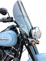 Klock Werks Flare Billboard Windshield For Harley Davidson FLDE 1750 2018-2020 51 cm (20") - Grey