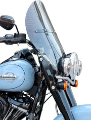 Klock Werks Flare Billboard Windshield For Harley Davidson FLDE 1750 2018-2020 51 cm (20") - Grey