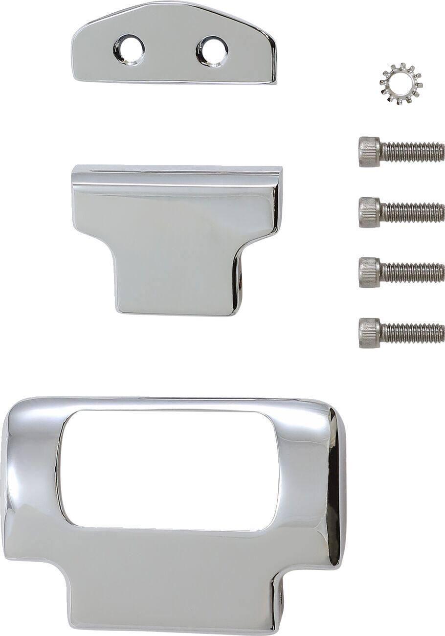 LA Choppers M8 Softail Gauge Mount For Performance Risers For Harley Davidson FXBB 1750 ABS 2018-2020 - Chrome