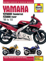Haynes Repair Manual For Yamaha FZS 600 1998-2003