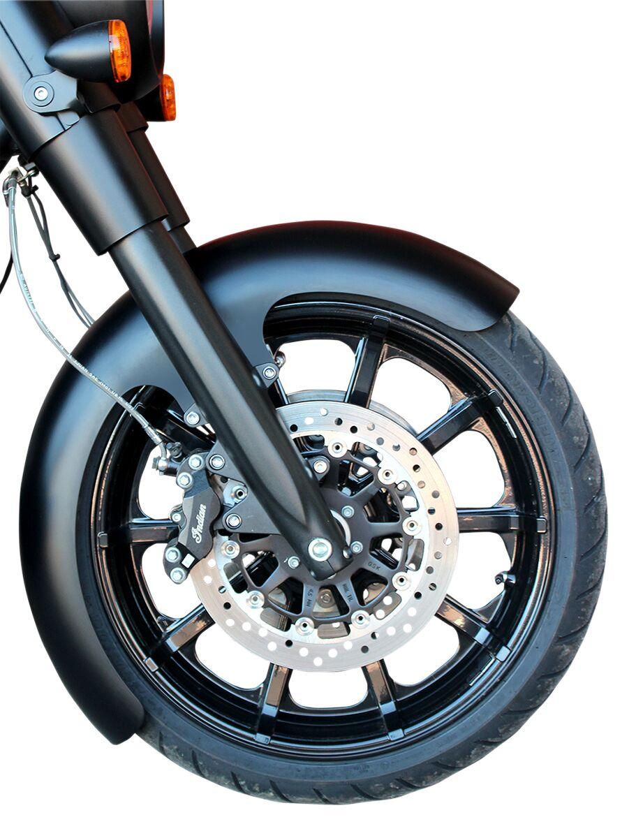 Klock Werks Tyre Hugger Front Fender For Indian Chief 111 2014-2020 40.6 cm (16")/43.2 cm (17")/45.7 cm (18")/48.3 cm (19") 339.725 mm (13.375") - Black