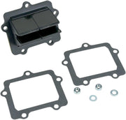 Moto Tassinari V-Force 3 Reed Valve Set For Kawasaki KX250 2005-2008 - Black