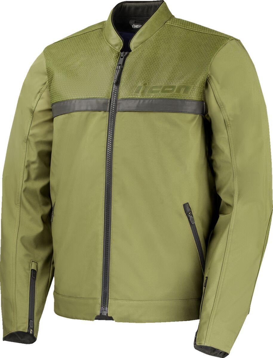 Icon Midhawk Jacket - Black/Green