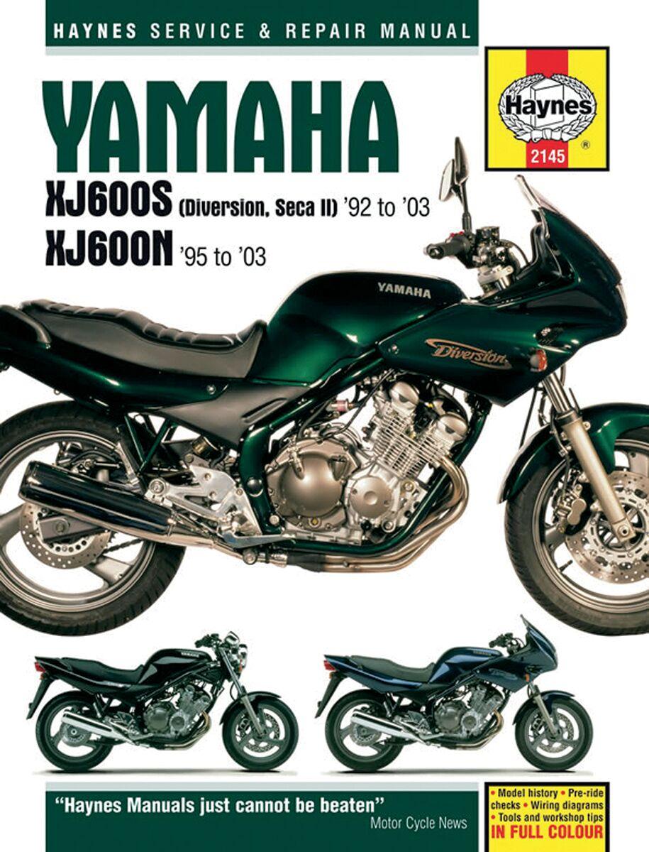 Haynes Repair Manual For Yamaha XJ 600 N 1996-2003