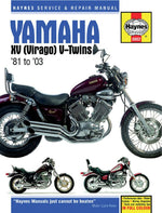 Haynes Repair Manual For Yamaha XV 1000 1981-1987
