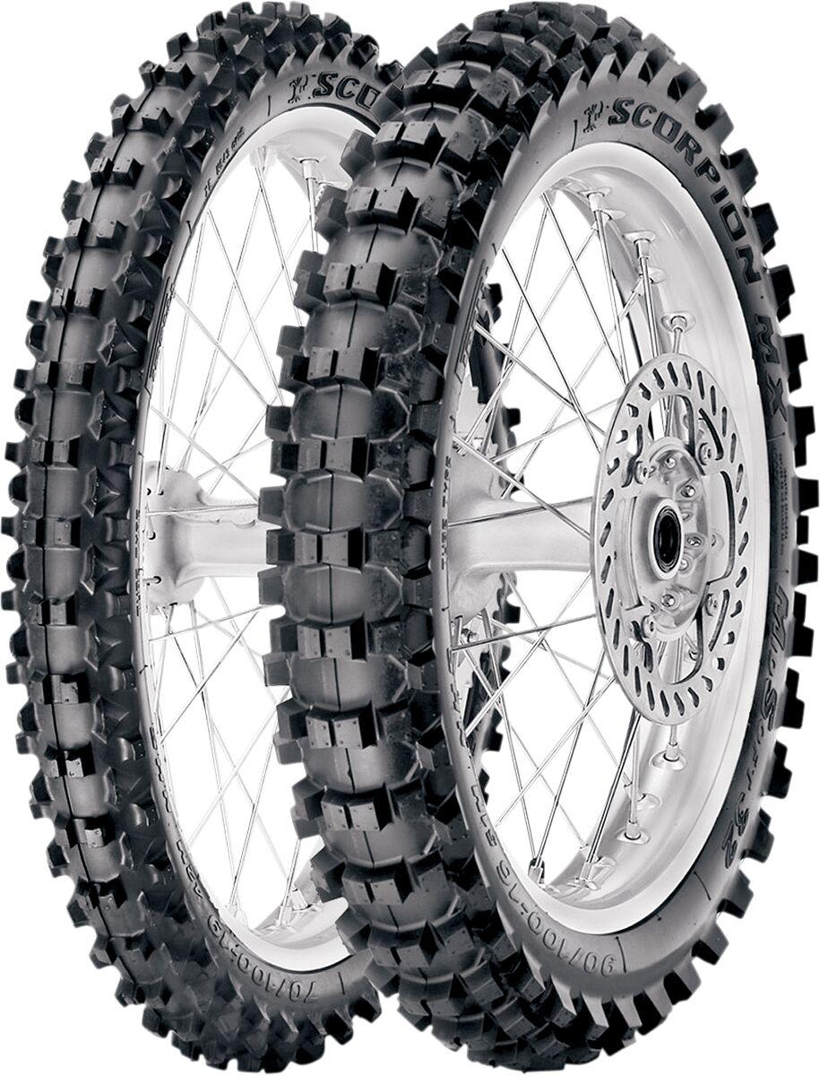 Pirelli Scorpion MX32 Mid Soft Rear Tyre  66M 120 90-19"