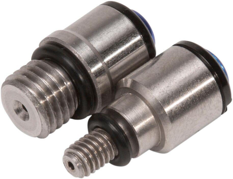 Motion Pro Micro Bleeders M4 x 0.7 - Silver