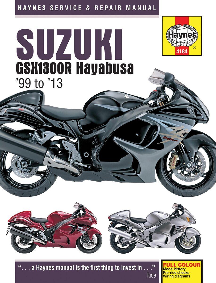 Haynes Repair Manual For Suzuki GSX1300R 1999-2013