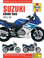 Haynes Repair Manual For Suzuki GS 500 E 1989-2007